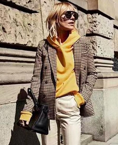 women's jackets fashion autumn women plaid blazers and office lady suit slim double breasted business female blazer coat british style, Black;brown
women's jackets fashion autumn women plaid blazers and office lady suit slim double breasted business female blazer coat british style, Black;brown