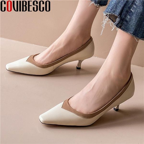 dress shoes covibesco fashion mixed colors genuine leather women's classic high heels pumps 2021 summer wedding casual woman, Black
dress shoes covibesco fashion mixed colors genuine leather women's classic high heels pumps 2021 summer wedding casual woman, Black