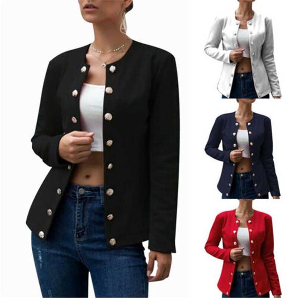 women's suits & blazers suit slim long sleeve jacket coat plain button blazer outwear casual, White;black
women's suits & blazers suit slim long sleeve jacket coat plain button blazer outwear casual, White;black