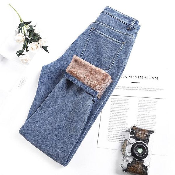 women's jeans winter warm cool cashmere loose straight pants autumn slim harlan soft, Blue
women's jeans winter warm cool cashmere loose straight pants autumn slim harlan soft, Blue