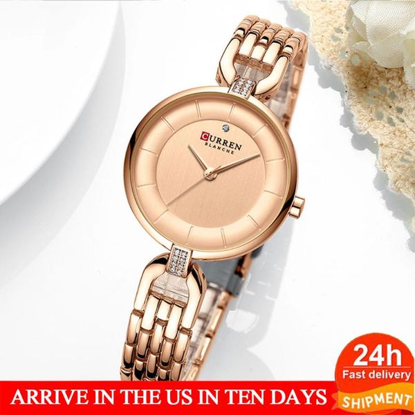 wristwatches women watch curren brand quartz luxury rhinestone clock woman gift charming ladies stainless steel bracelet, Slivery;brown
wristwatches women watch curren brand quartz luxury rhinestone clock woman gift charming ladies stainless steel bracelet, Slivery;brown