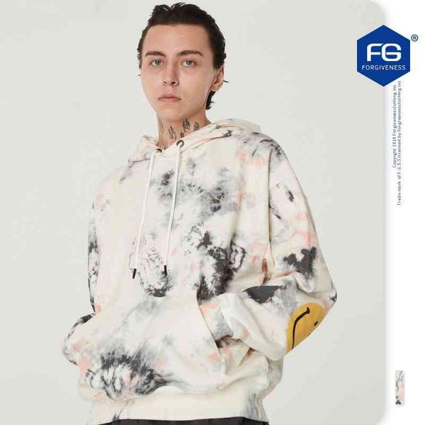 fg men's wear | 2020 winter new fashion brand smiling face tie dye old dazzling color loose hooded pullover men's sweater, Black
fg men's wear | 2020 winter new fashion brand smiling face tie dye old dazzling color loose hooded pullover men's sweater, Black