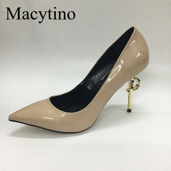 dress shoes crystal embellished heel shiny leather pointed toe formal for work women nude black high heels d13l
dress shoes crystal embellished heel shiny leather pointed toe formal for work women nude black high heels d13l