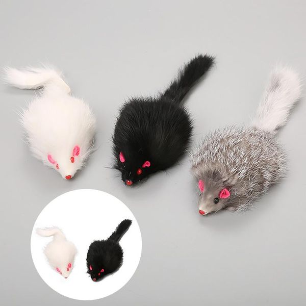 cat toys 1pc furry plush toy soft interactive false fur mice mouse for cats funny kitten pet training game supplies
cat toys 1pc furry plush toy soft interactive false fur mice mouse for cats funny kitten pet training game supplies