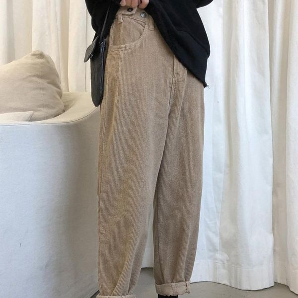 corduroy pants men's fashion solid color retro casual straight men streetwear cotton harem mens trousers m-5xl, Black
corduroy pants men's fashion solid color retro casual straight men streetwear cotton harem mens trousers m-5xl, Black