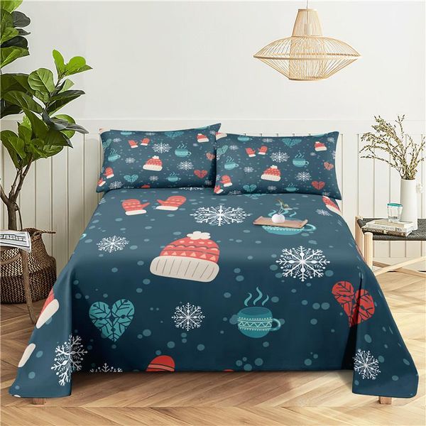 sheets & sets christmas 0.9/1.2/1.5/1.8/2.0m digital printing polyester bed flat sheet with case print bedding set
sheets & sets christmas 0.9/1.2/1.5/1.8/2.0m digital printing polyester bed flat sheet with case print bedding set