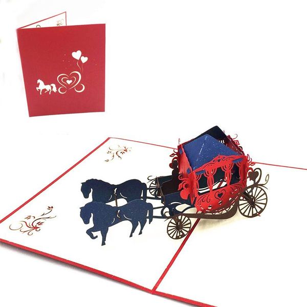 greeting cards carriage 3d up card customized with envelope handmade wedding lnvitation postcards wishes gifts party decor
greeting cards carriage 3d up card customized with envelope handmade wedding lnvitation postcards wishes gifts party decor