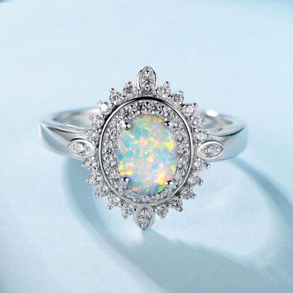 selling 925 sterling silver white fire opal engagement wedding ring for women's gift 210524, Slivery;golden
selling 925 sterling silver white fire opal engagement wedding ring for women's gift 210524, Slivery;golden