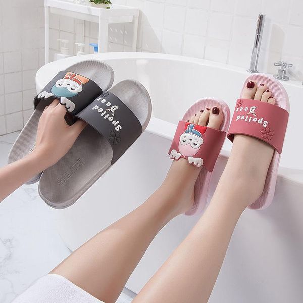 slippers summer sandals women lovely non-slip floor flat shoes indoor flip flops bathroom beach men couple slides, Black
slippers summer sandals women lovely non-slip floor flat shoes indoor flip flops bathroom beach men couple slides, Black