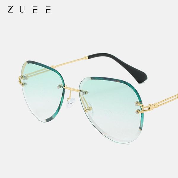 sunglasses luxury fashion ladies frameless men shade uv400 outdoor, White;black
sunglasses luxury fashion ladies frameless men shade uv400 outdoor, White;black