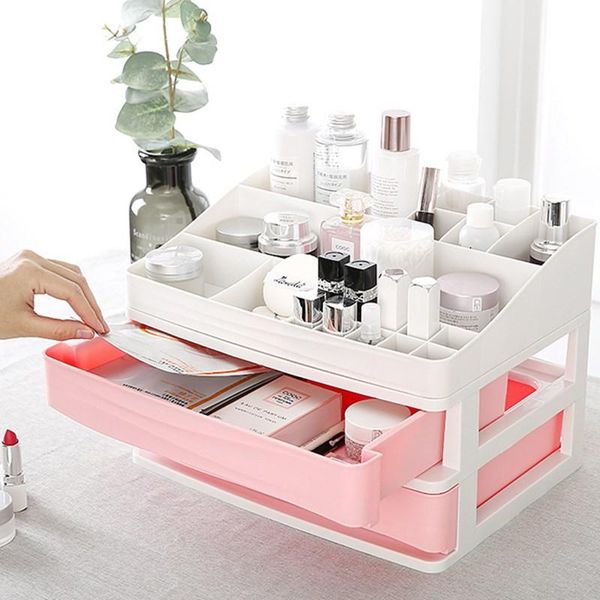 storage boxes & bins deskplastic drawer makeup organizer women fashion cosmetic box lipstick jewelry container sundry holder accessories 
storage boxes & bins deskplastic drawer makeup organizer women fashion cosmetic box lipstick jewelry container sundry holder accessories