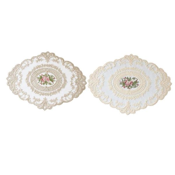 mats & pads european oval embroidered lace fabric transparent placemat coffee table mat furniture cover cloth
mats & pads european oval embroidered lace fabric transparent placemat coffee table mat furniture cover cloth