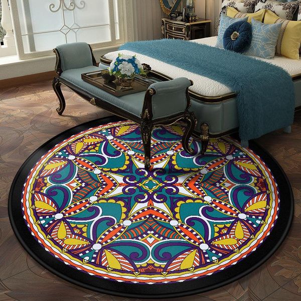 carpets mandala printed round crystal velvet carpet mat tea table decor home bedroom shop rug non-slip living room coffee floor
carpets mandala printed round crystal velvet carpet mat tea table decor home bedroom shop rug non-slip living room coffee floor