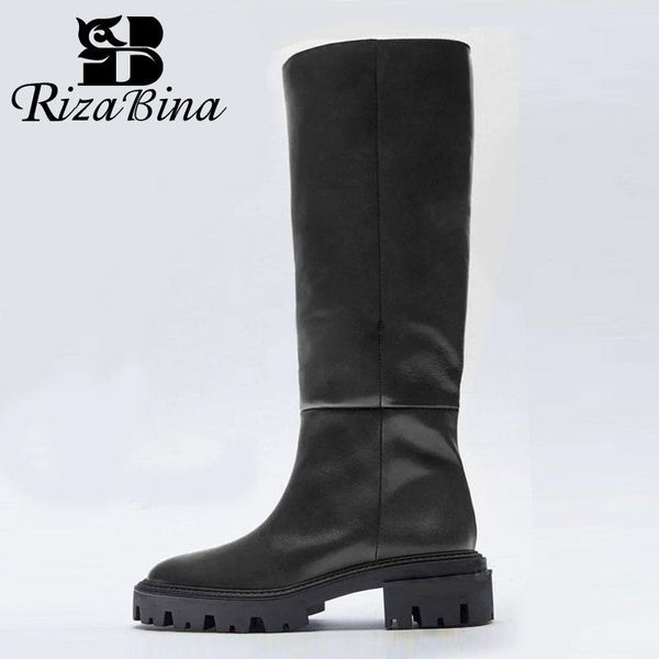 boots rizabina size 34-41 knee for women 2022 real leather winter warm platform shoes woman long boot high heels footwear, Black
boots rizabina size 34-41 knee for women 2022 real leather winter warm platform shoes woman long boot high heels footwear, Black