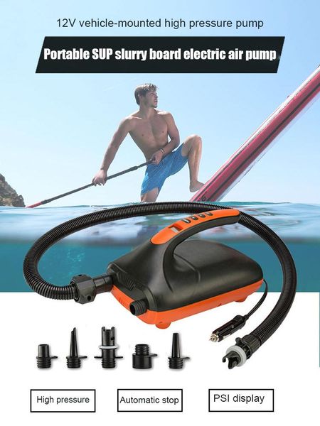 rafts/inflatable boats electric air pump portable 20psi high pressure paddle board for inflatables tent stand up boards
rafts/inflatable boats electric air pump portable 20psi high pressure paddle board for inflatables tent stand up boards