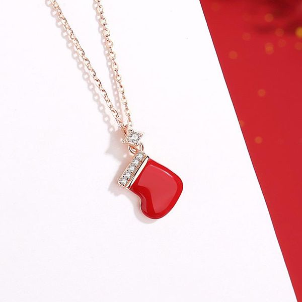 chains lvc137 christmas necklace female creative niche design rose gold clavicle chain light luxury girlfriend gift item jewelry, Silver
chains lvc137 christmas necklace female creative niche design rose gold clavicle chain light luxury girlfriend gift item jewelry, Silver