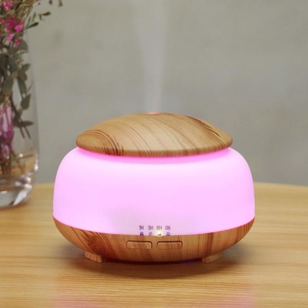 300ml electric humidifier essential aroma oil diffuser ultrasonic wood grain air usb mist maker led light fragrance lamps
300ml electric humidifier essential aroma oil diffuser ultrasonic wood grain air usb mist maker led light fragrance lamps