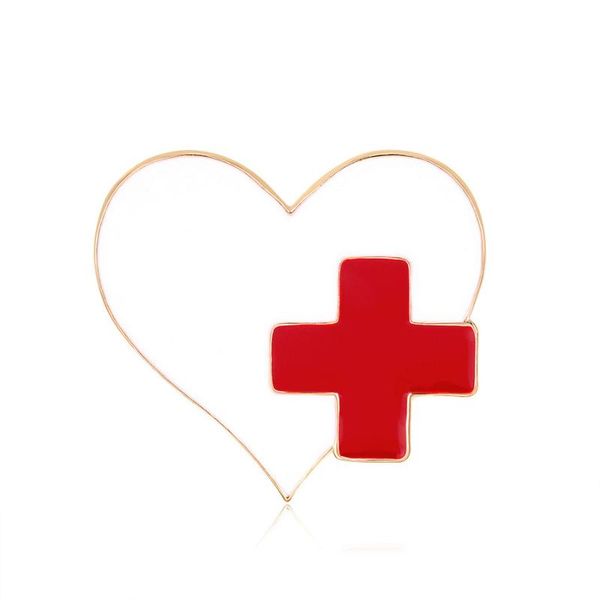 pins, brooches health care series brooch fashion alloy metal fibula red cross heart-shaped clothing accessories delicate ornament g485, Gray
pins, brooches health care series brooch fashion alloy metal fibula red cross heart-shaped clothing accessories delicate ornament g485, Gray