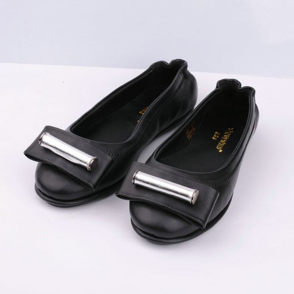dress shoes women genuine leather soft ballet flat woman casual round toe ballerina flats ladies shoes, Black
dress shoes women genuine leather soft ballet flat woman casual round toe ballerina flats ladies shoes, Black