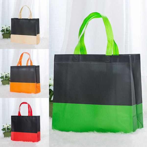 storage bags reusable shopping bag non-woven folding portable tote grocery color matching convenient handbags eco friendly
storage bags reusable shopping bag non-woven folding portable tote grocery color matching convenient handbags eco friendly