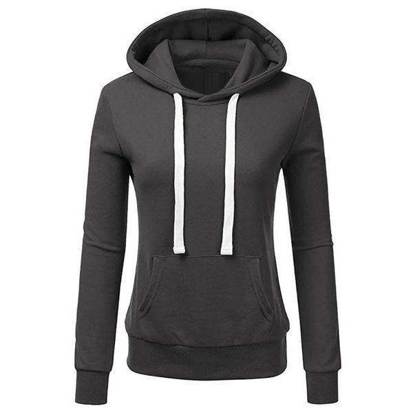 women's hoodies & sweatshirts simple for women casual long sleeve with pockets pullover 2021 moletom feminino, Black
women's hoodies & sweatshirts simple for women casual long sleeve with pockets pullover 2021 moletom feminino, Black