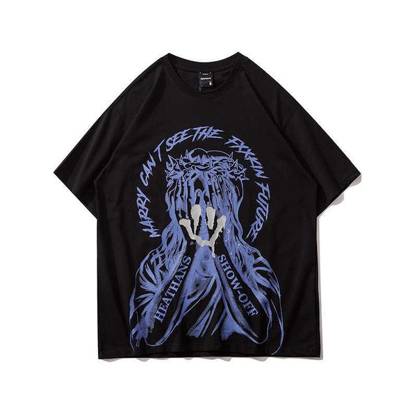 hip hop t shirt men / women streetwear tshirt short sleeve goddess oversize harajuku t-shirt cotton loose tee 210527, White;black
hip hop t shirt men / women streetwear tshirt short sleeve goddess oversize harajuku t-shirt cotton loose tee 210527, White;black