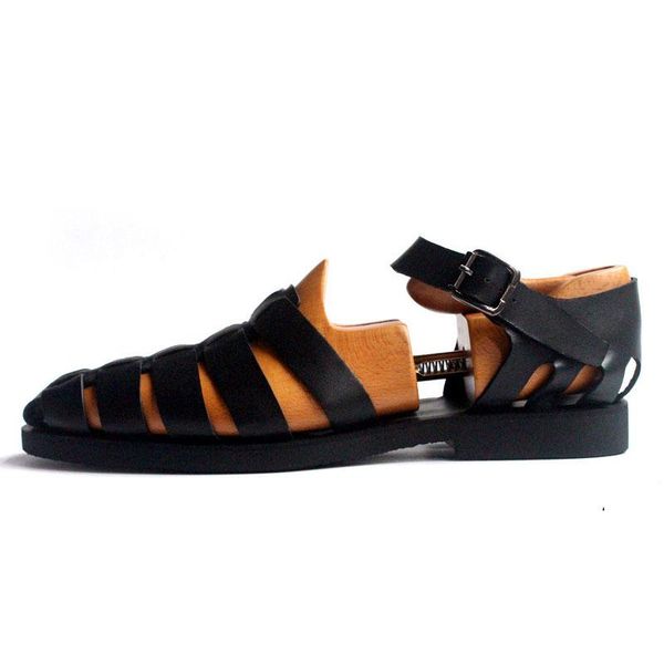 sandals classic handmade genuine leather comfortable for men europe and america black buckle beach shoes plus size 45 slippers
sandals classic handmade genuine leather comfortable for men europe and america black buckle beach shoes plus size 45 slippers