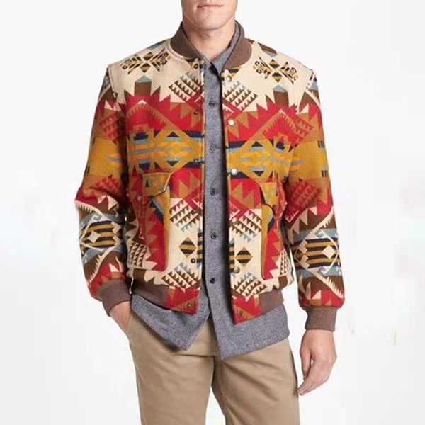 men's jackets fashion men 2021 autumn loose round neck printed youth jacket casual plus size outerwear & coats, Black;brown
men's jackets fashion men 2021 autumn loose round neck printed youth jacket casual plus size outerwear & coats, Black;brown