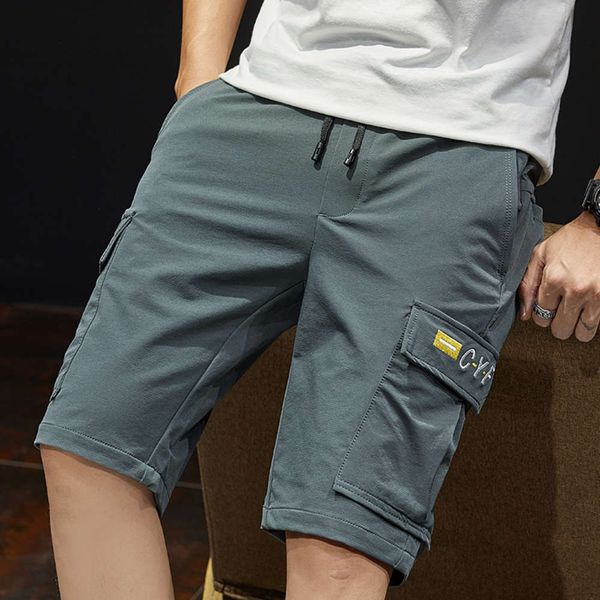 men's jeans summer thin casual shorts brand ins tooling multi pocket loose large elastic pant fashion 2fc0, Blue
men's jeans summer thin casual shorts brand ins tooling multi pocket loose large elastic pant fashion 2fc0, Blue