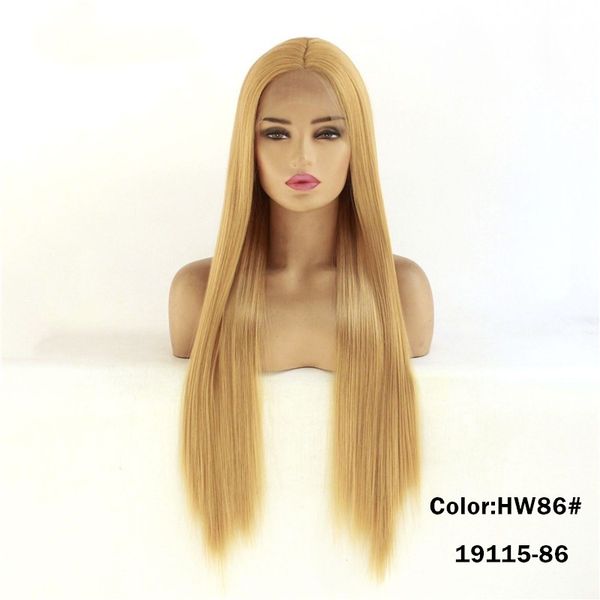 blonde synthetic lacefrontal wig simulation human hair lace front wigs 12~26 inches long straight pelucas 19115-86, Black;brown
blonde synthetic lacefrontal wig simulation human hair lace front wigs 12~26 inches long straight pelucas 19115-86, Black;brown