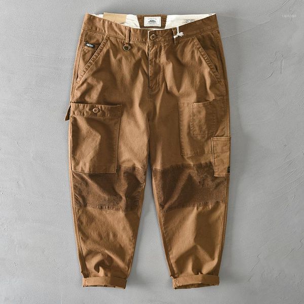 men's pants winter fall men american style vintage patchwork multi pocket military green overall harem pant male casual loose cotton tr, Black
men's pants winter fall men american style vintage patchwork multi pocket military green overall harem pant male casual loose cotton tr, Black