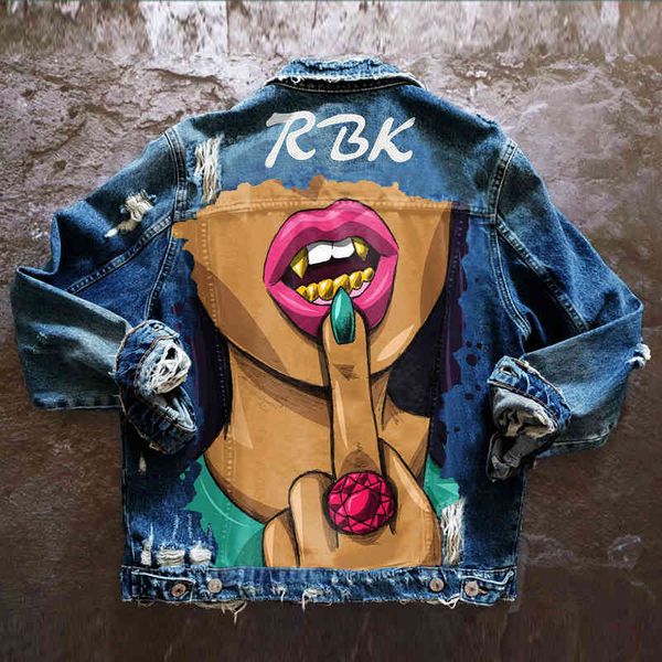 women's jackets spring fall print single breasted short denim female jacket jeans long sleeve woman 8o2z, Black;brown
women's jackets spring fall print single breasted short denim female jacket jeans long sleeve woman 8o2z, Black;brown