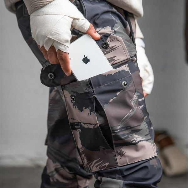men's pants harajuku men cargo streetwear multi pockets sweatpants joggers hip hop jogging for casual male trousers, Black
men's pants harajuku men cargo streetwear multi pockets sweatpants joggers hip hop jogging for casual male trousers, Black