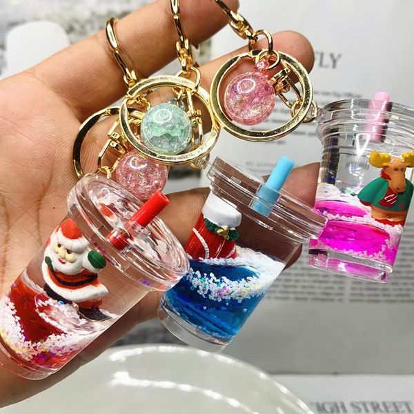 keychains christmas floating acrylic oil liquid quicksand keychain santa claus snowman women car bag pendant gift for girls, Silver
keychains christmas floating acrylic oil liquid quicksand keychain santa claus snowman women car bag pendant gift for girls, Silver