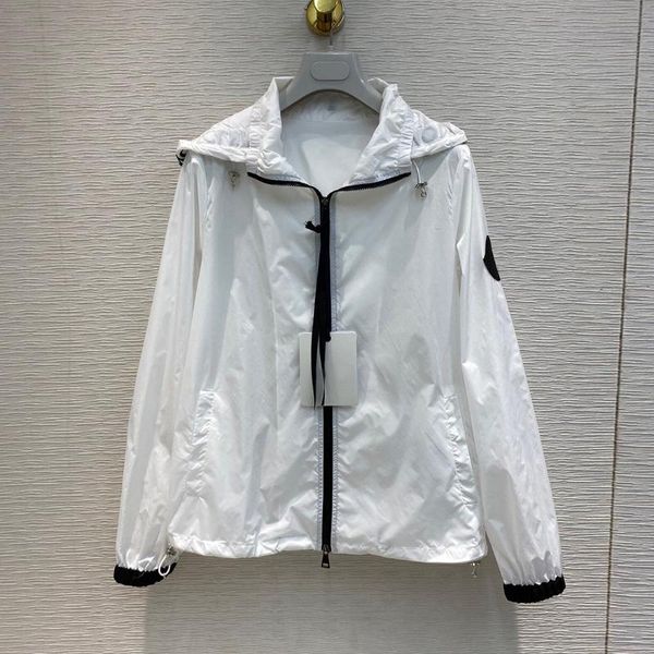 women's jackets contrast patchwork sun protection jacket women 2021 spring summer thin hooded zipper embroidery letter casual coat, Black;brown
women's jackets contrast patchwork sun protection jacket women 2021 spring summer thin hooded zipper embroidery letter casual coat, Black;brown