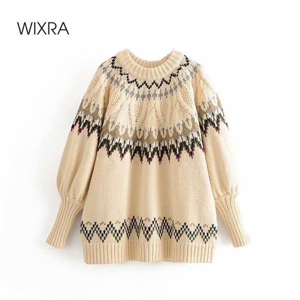 wixra knitted sweaters womens puff sleeve pullovers european style thick oversized jumper autumn winter trendy female clothing 210419, White;black
wixra knitted sweaters womens puff sleeve pullovers european style thick oversized jumper autumn winter trendy female clothing 210419, White;black