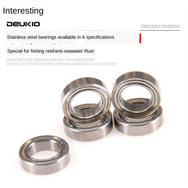 special stainless steel bearing for fishing reel parts 4*7*2.5 vessel modification all-metal 5-10g baitcasting reels
special stainless steel bearing for fishing reel parts 4*7*2.5 vessel modification all-metal 5-10g baitcasting reels