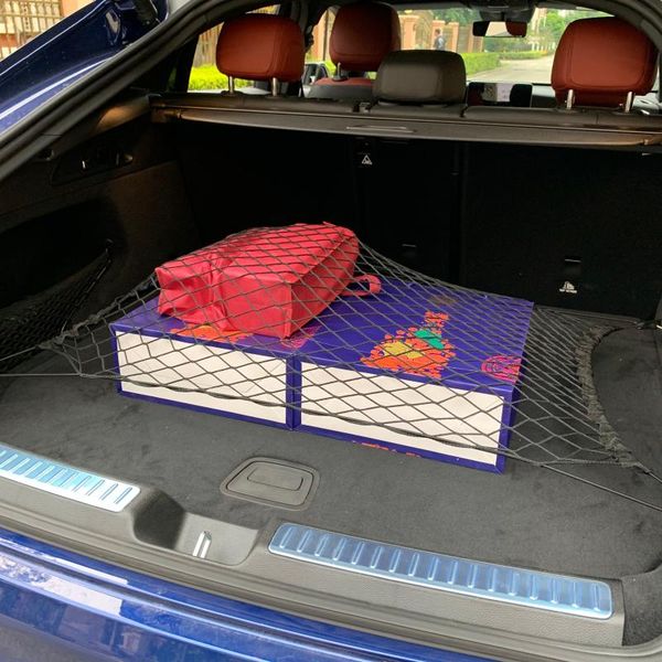 car organizer universal trunk rear storage cargo luggage nylon elastic mesh 90x40/85x23/70x70cm net holder with 4 plastic hooks pocket
car organizer universal trunk rear storage cargo luggage nylon elastic mesh 90x40/85x23/70x70cm net holder with 4 plastic hooks pocket