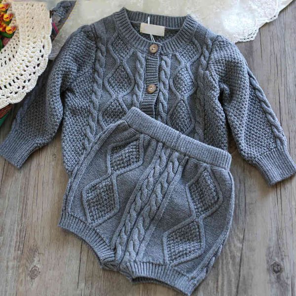 baby clothes autumn winter children clothing boys girls knit sweater cardigan + shorts 2pcs kid 210515, White
baby clothes autumn winter children clothing boys girls knit sweater cardigan + shorts 2pcs kid 210515, White
