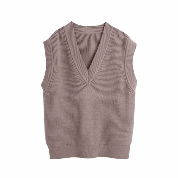 women's knits & tees vintage woman loose v neck knitted vest spring autumn fashion ladies soft sleeveless sweater female casual ov, White
women's knits & tees vintage woman loose v neck knitted vest spring autumn fashion ladies soft sleeveless sweater female casual ov, White