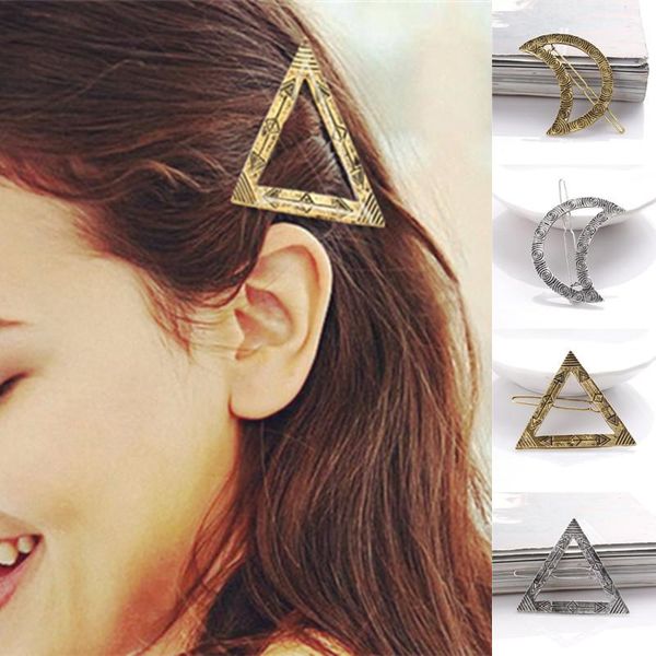 hair clips & barrettes vintage women girls fashion hairpins hollow triangle moon clip barrette metal hairpin holder wedding party accessorie, Golden;silver
hair clips & barrettes vintage women girls fashion hairpins hollow triangle moon clip barrette metal hairpin holder wedding party accessorie, Golden;silver