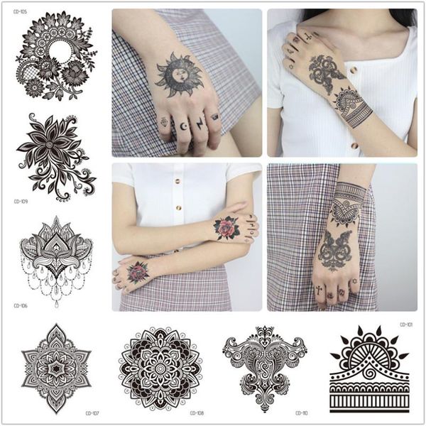 temporary tattoos 1pcs flower pattern tattoo sticker waterproof gold tatoo women henna taty design
temporary tattoos 1pcs flower pattern tattoo sticker waterproof gold tatoo women henna taty design