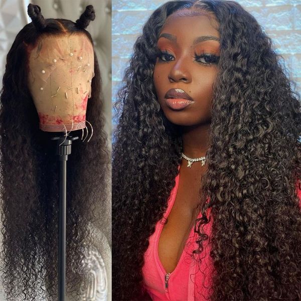 lace wigs jerry curly hd frontal wig for women 13x4 human hair pre plucked transparent front remy, Black;brown
lace wigs jerry curly hd frontal wig for women 13x4 human hair pre plucked transparent front remy, Black;brown