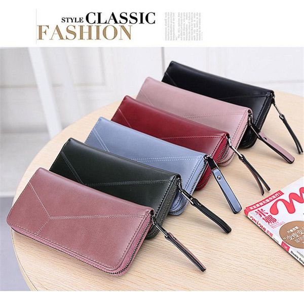 wallets for women high-capacity long wallet fashion korean zipper purse wild trend female clutch bags, Red;black
wallets for women high-capacity long wallet fashion korean zipper purse wild trend female clutch bags, Red;black