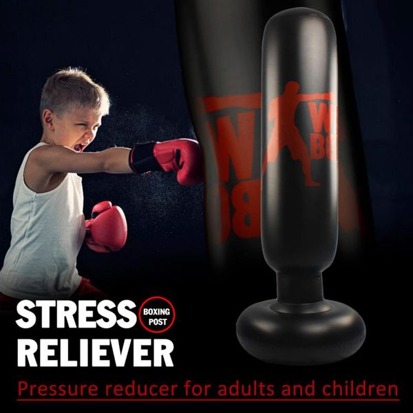 boxing standing punching bag training pressure relief bounce back sandbag 1.6m inflatable column for children and adults sand
boxing standing punching bag training pressure relief bounce back sandbag 1.6m inflatable column for children and adults sand
