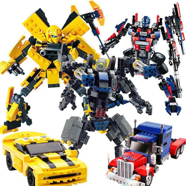 2021 new 2-in-1 transformation serie building blocks set robot car truck model deformation gudi toy for boy compatible with
2021 new 2-in-1 transformation serie building blocks set robot car truck model deformation gudi toy for boy compatible with