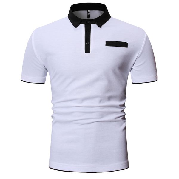 simpleness pattern casual business men's polo shirt comfortable and breathable daily travel work social, White;black
simpleness pattern casual business men's polo shirt comfortable and breathable daily travel work social, White;black