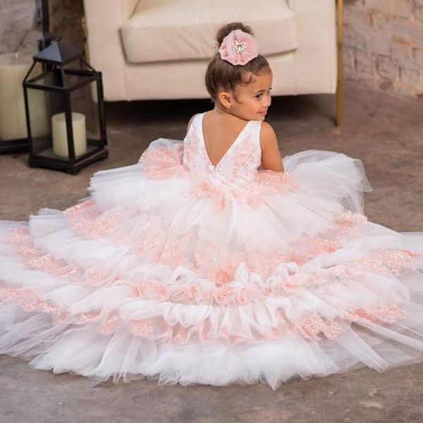 girls pageant dresses princess tulle lace appliques pearls kids flower girl dress ball gown birthday gowns floor length hand flowers, White;blue
girls pageant dresses princess tulle lace appliques pearls kids flower girl dress ball gown birthday gowns floor length hand flowers, White;blue