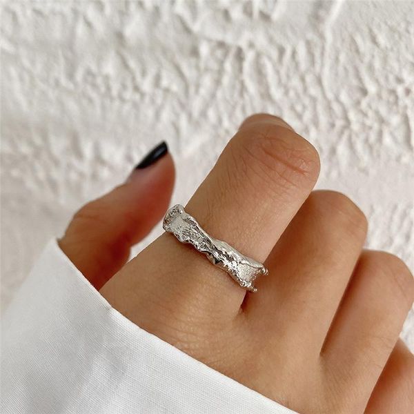 cluster rings retro irregular curved texture open ring for women girl 925 sterling silver geometric joint wedding statement anillos, Golden;silver
cluster rings retro irregular curved texture open ring for women girl 925 sterling silver geometric joint wedding statement anillos, Golden;silver