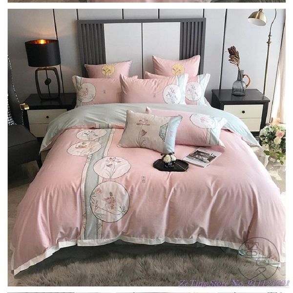 bedding sets pure cotton set 4pcs quality home textile chinese style 100tc floral embroidery wide quilt cover double bed supplies
bedding sets pure cotton set 4pcs quality home textile chinese style 100tc floral embroidery wide quilt cover double bed supplies